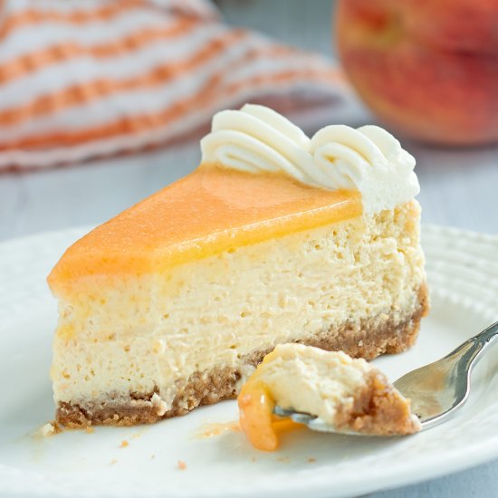 Peach Cheesecake