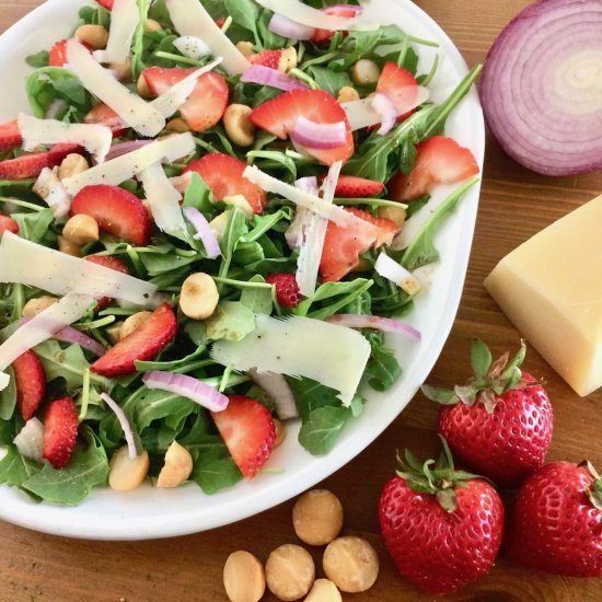 Strawberry Arugula Salad