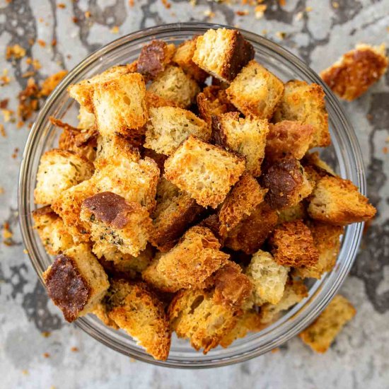 Sourdough Croutons