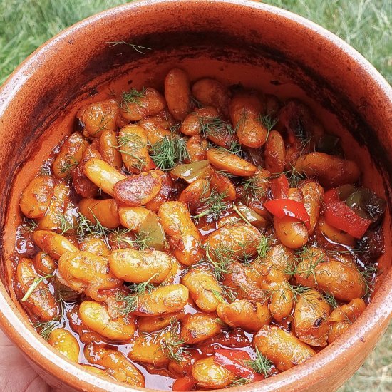 Greek Butter Beans. Gigantes