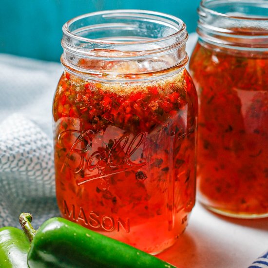 Homemade Pepper Jelly