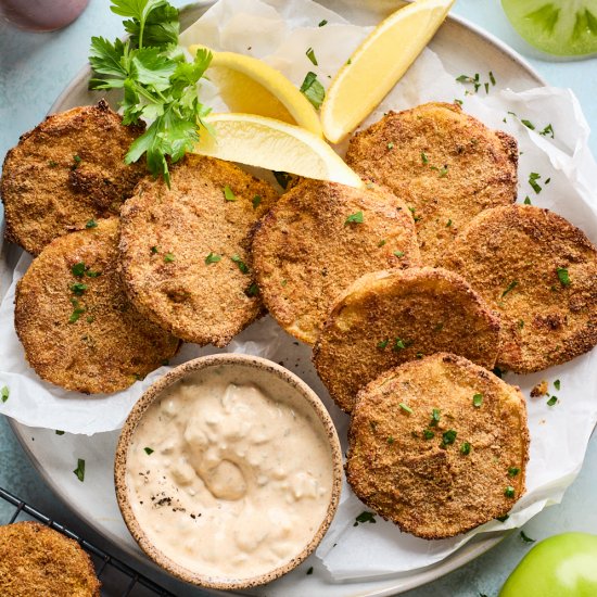 Air Fryer Fried Green Tomatoes