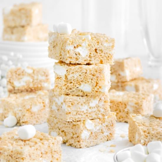 Brown Butter Rice Krispie Treats