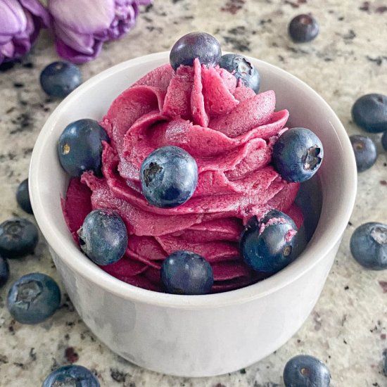 Blueberry Buttercream