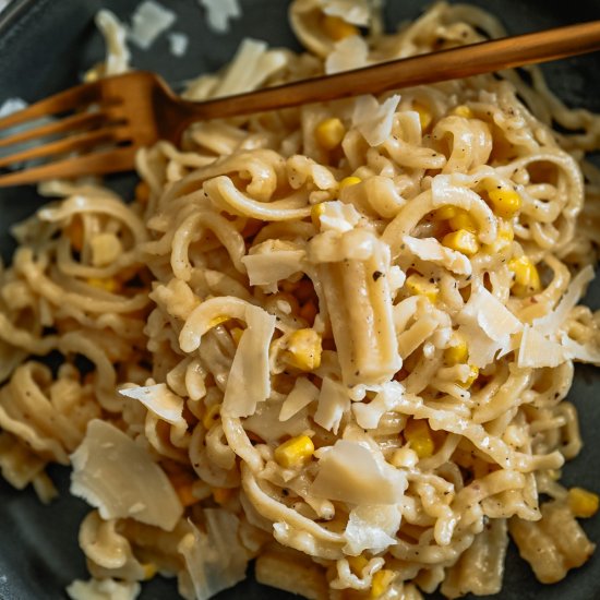 Corn Cacio e Pepe