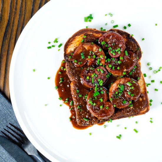 Devilled Kidneys on Toast