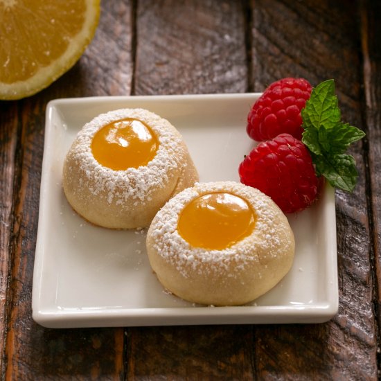 Lemon Thumbprint Cookies