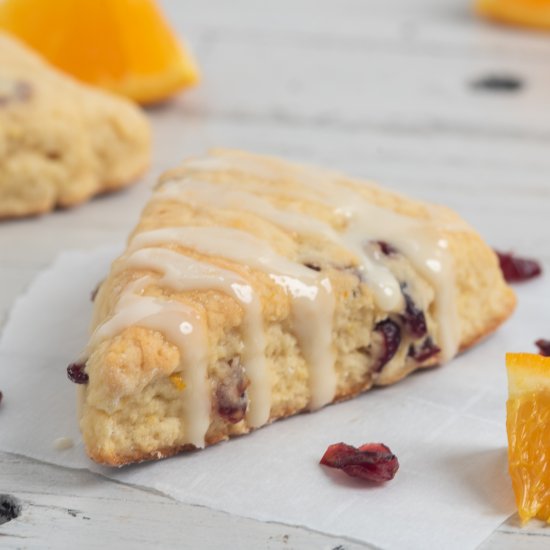 Cranberry Orange Scones