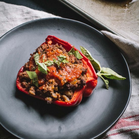 Easy Keto Stuffed Peppers