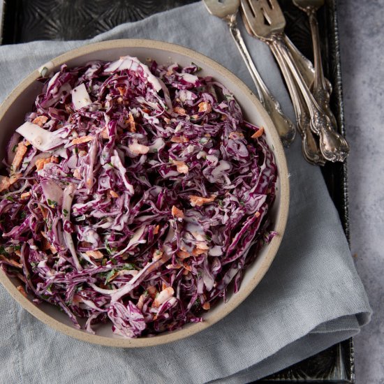 Red Cabbage Slaw