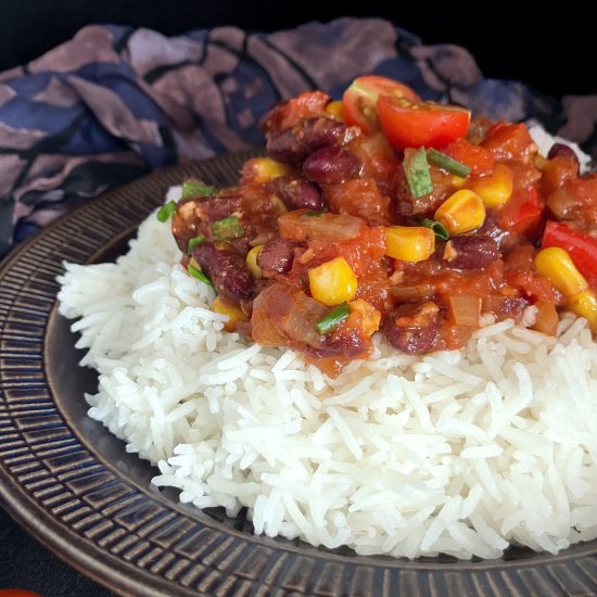 Red Pepper Chilli Sin Carne