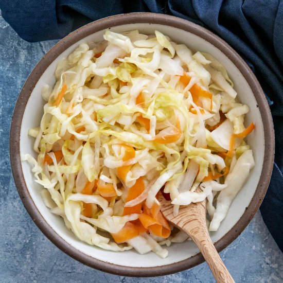 Curtido (Salvadoran Cabbage Slaw)