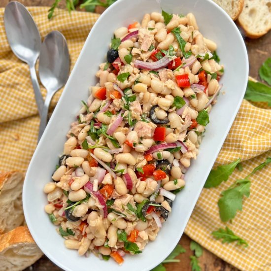 Spanish White Bean & Tuna Salad