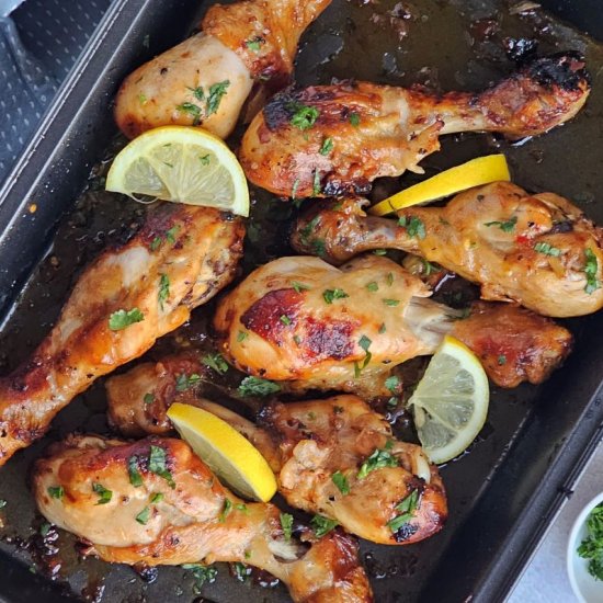 Lemon Garlic Roasted Chicken