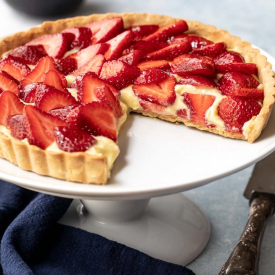 French Strawberry Tart