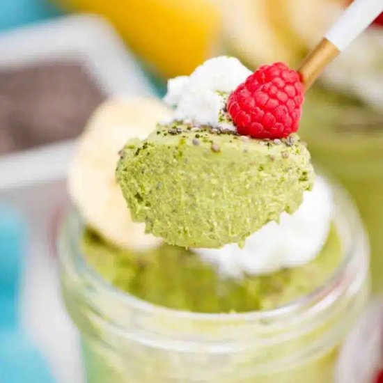 Matcha Chia Pudding