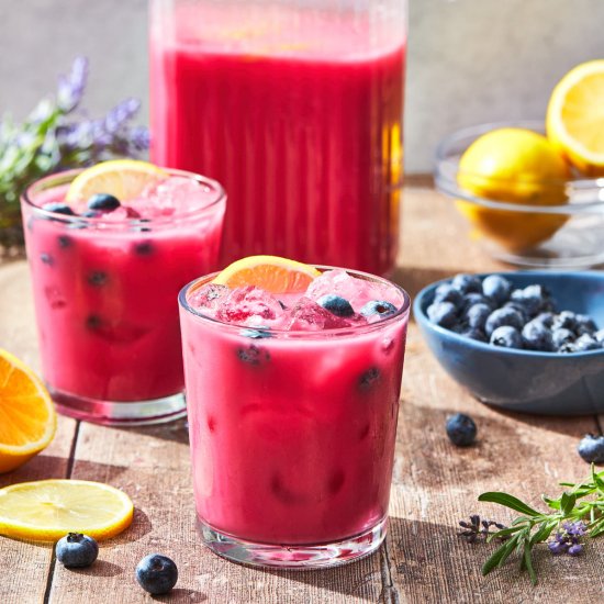 Blueberry Lavender Lemonade