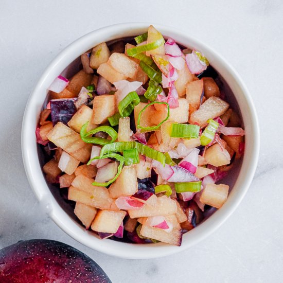 Quick and Easy Plum Salsa