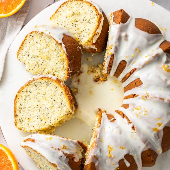 Orange and Poppy Seed Cake