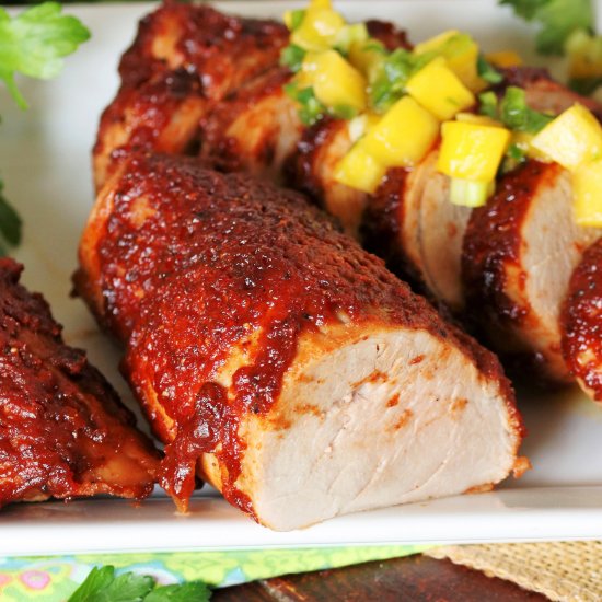 Sweet & Spicy Pork Tenderloin