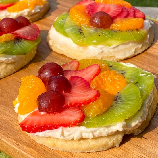 Fruit Pizza Cookies