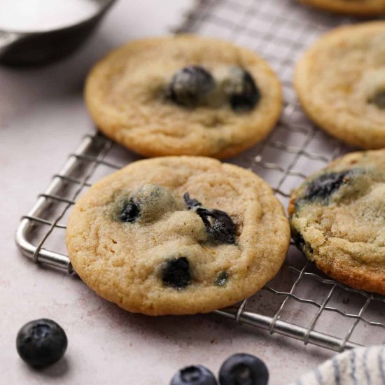 Lemon Blueberry Cookies