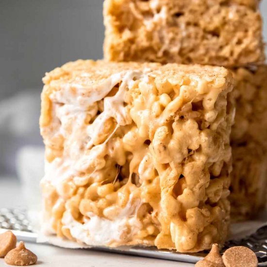 Peanut Butter Rice Krispie Treats