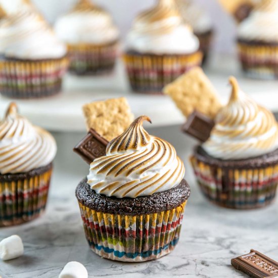 S’mores Cupcakes