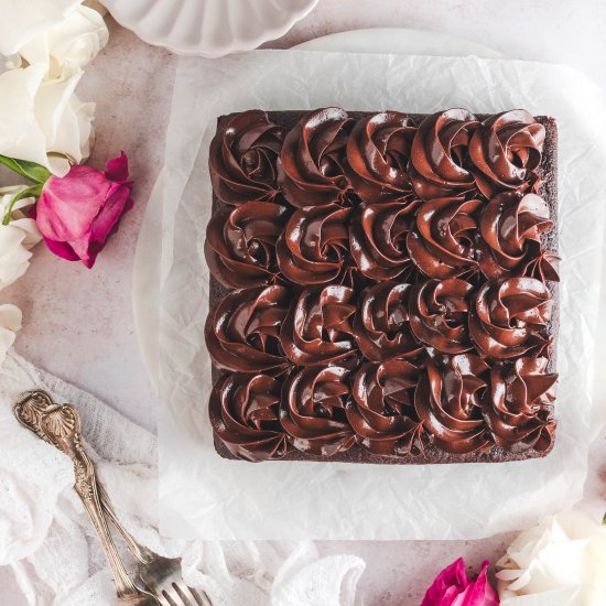 Easy Single-Layer Chocolate Cake