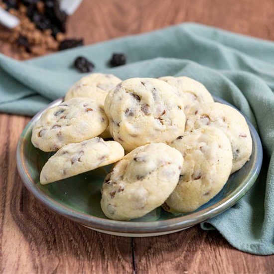 Cherry Caramel Sea Salt Cookies