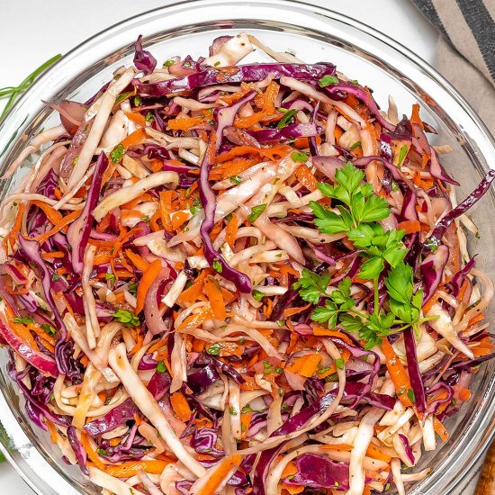 Vinegar Coleslaw Recipe