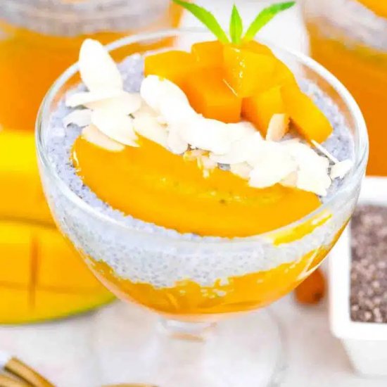 Mango Chia Pudding