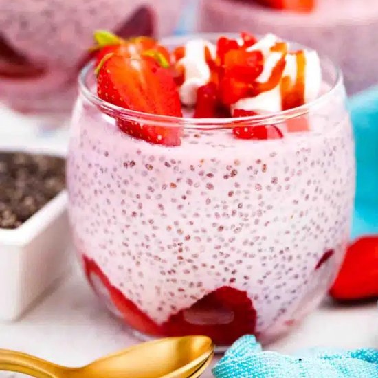 Strawberry Chia Pudding