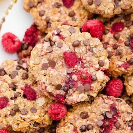 Healthy Raspberry Cookies