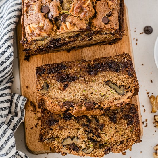 Chocolate Chip Zucchini Bread