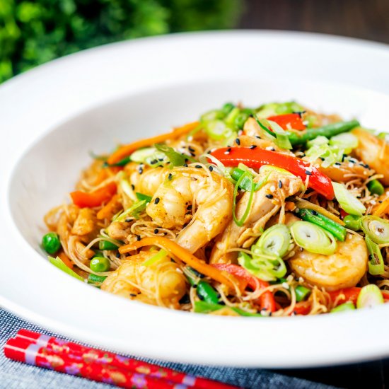 Singapore Chow Mein Noodles