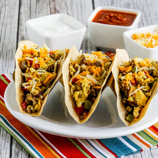 Low-Carb Breakfast Tacos