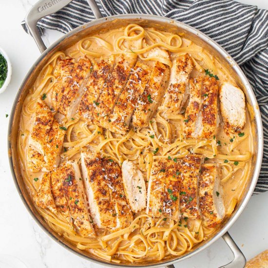 Creamy Cajun Chicken Pasta