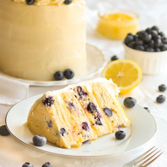 Lemon Blueberry Cake