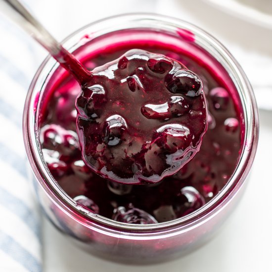 Easy Blueberry Sauce