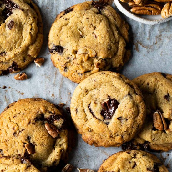 Pecan Chocolate Chunk Cookies