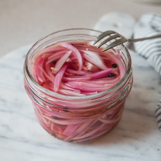 Red Onion Pickles