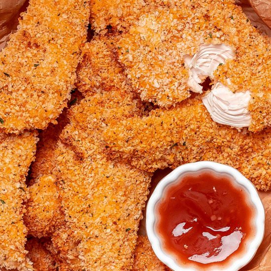 Panko Chicken Tenders Recipe