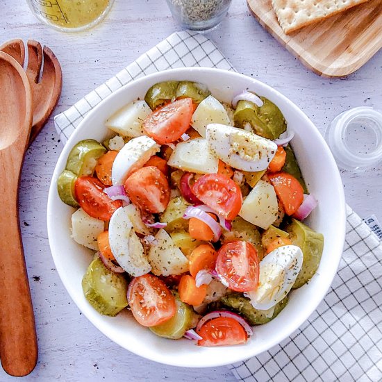 Zucchini Potato Salad