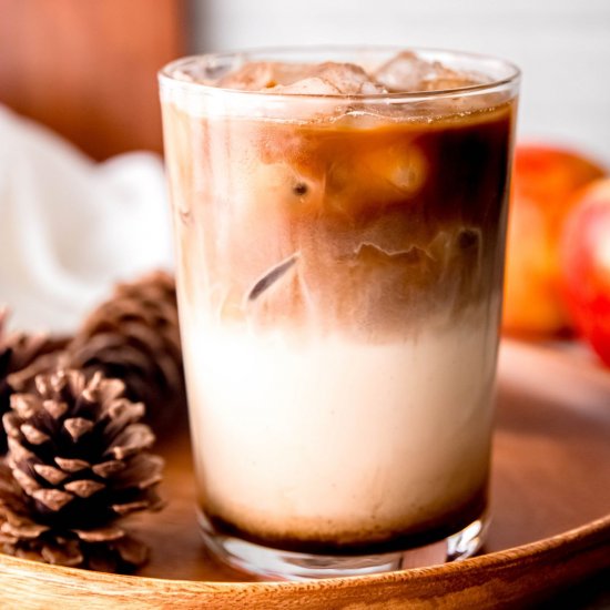 Iced Apple Crisp Macchiato