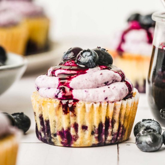 Blueberry Cupcakes