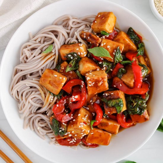 Basil Tofu Stir Fry