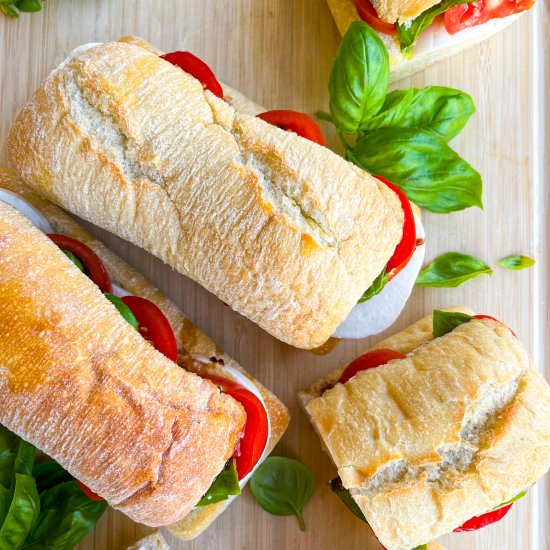 Classic Caprese Sandwich