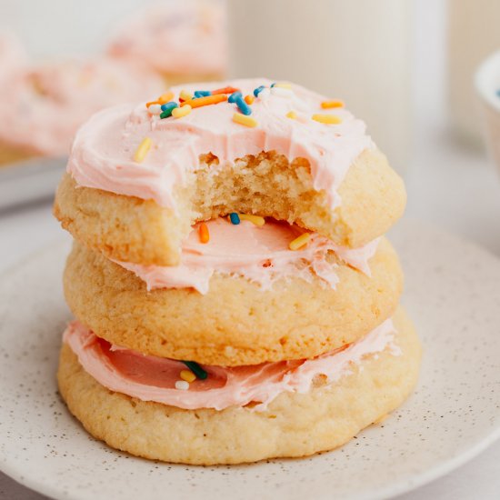 Buttercream Frosted Cookies