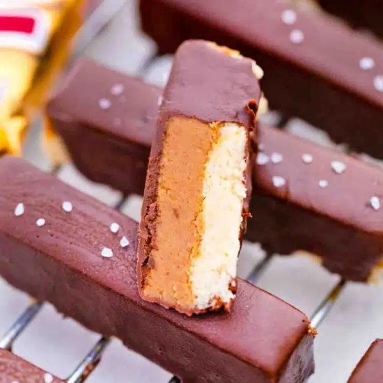 Peanut Butter Twix Bars